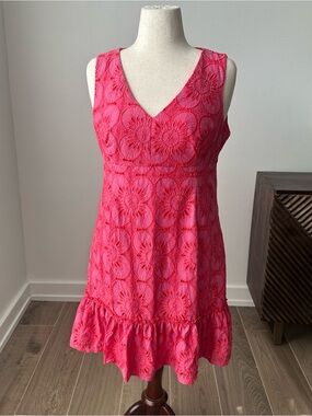 Trina Turk Pink Carpinteria Sleeveless Dress
